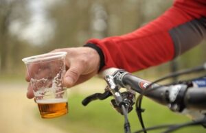 Alcohol y bicicleta