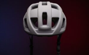 white aero helmet