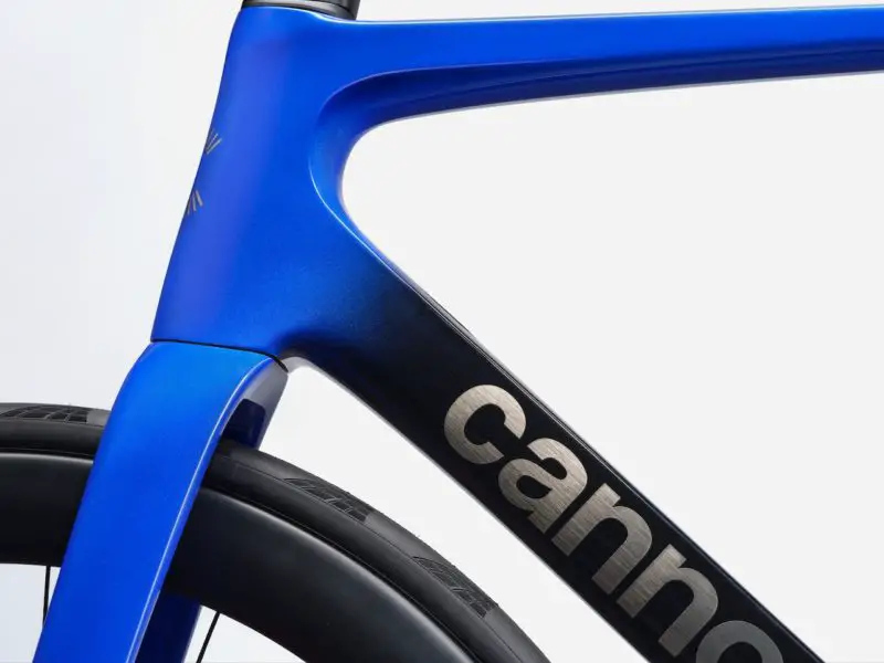Cannondale's new Supersix in fork closeup