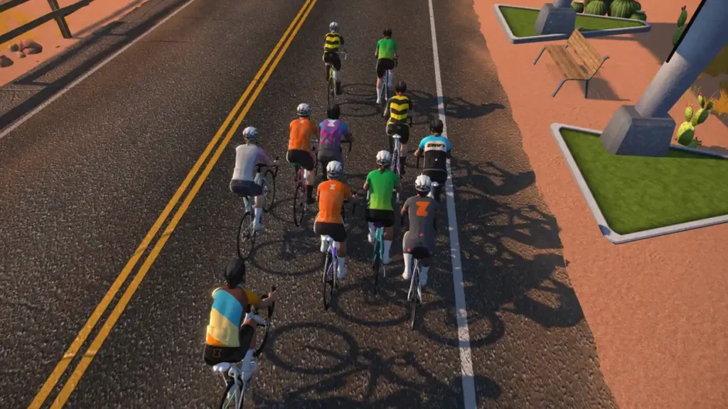 Group ride in game